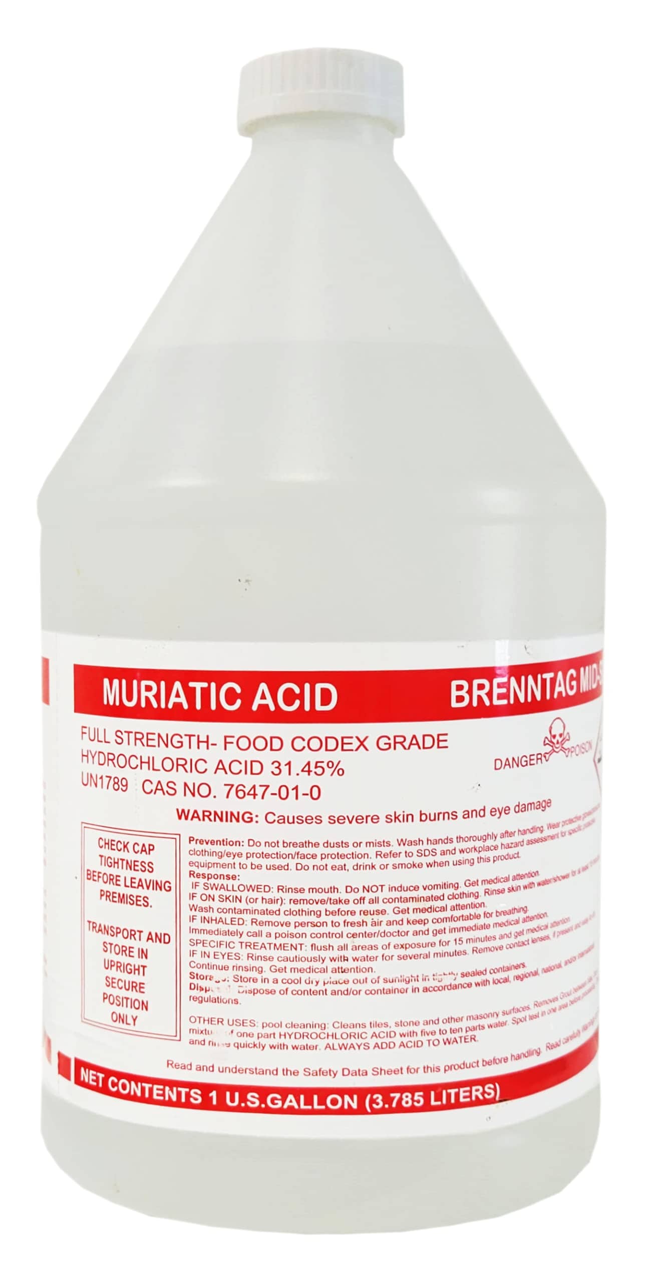 Why add muriatic acid when adding liquid chlorine? To adjust ph.