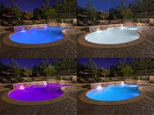 120VAC Swimming Pool Bulb 16 Color LED Pool Bulb fits Hayward Pentair Home & Garden > Lighting > Light Bulbs Pool Tone 