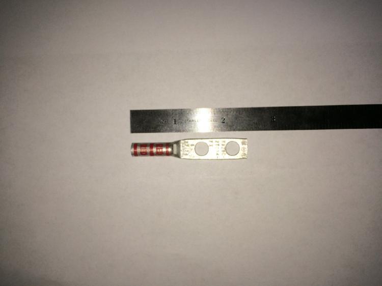 レビュー高評価の商品 3 V 35000 - 600 Burndy AWG Connector hole 2 Weld AWG 8 ライト・ランタン