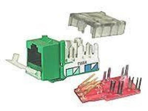 Hubbell Xcelerator Network connector - CAT 3 - Office white Hardware > Power & Electrical Supplies Hubbell 