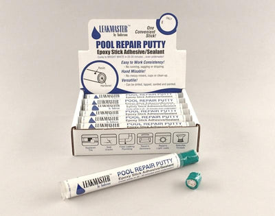 Leakmaster Pool Putty - White Epoxy Water Weld