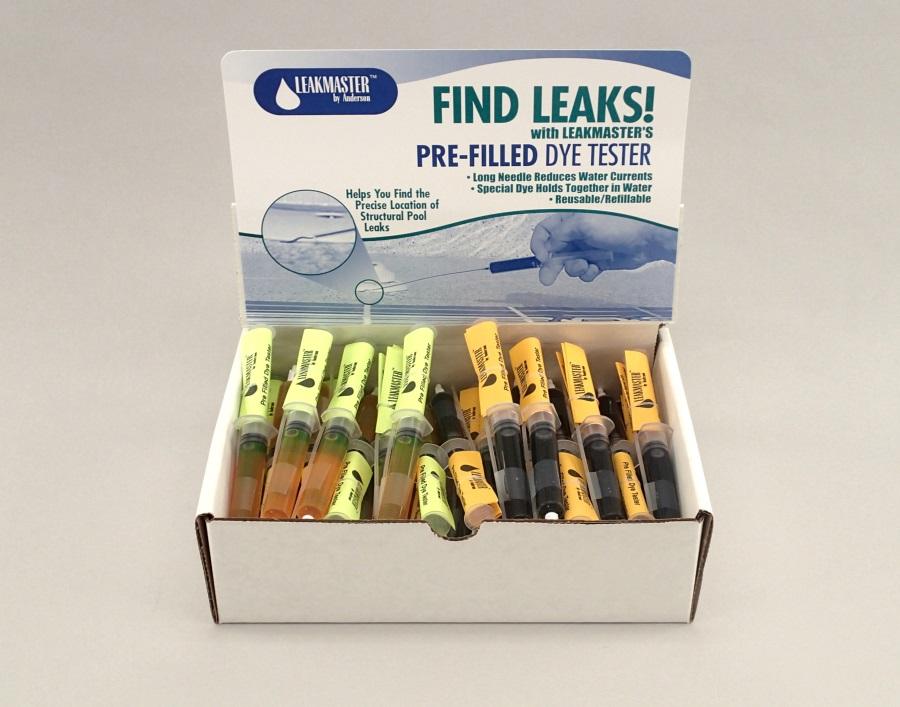 Pool Leak Finder Dye Test Blue or Fluorescent Yellow Home & Garden > Pool & Spa Anderson Manufacturing 