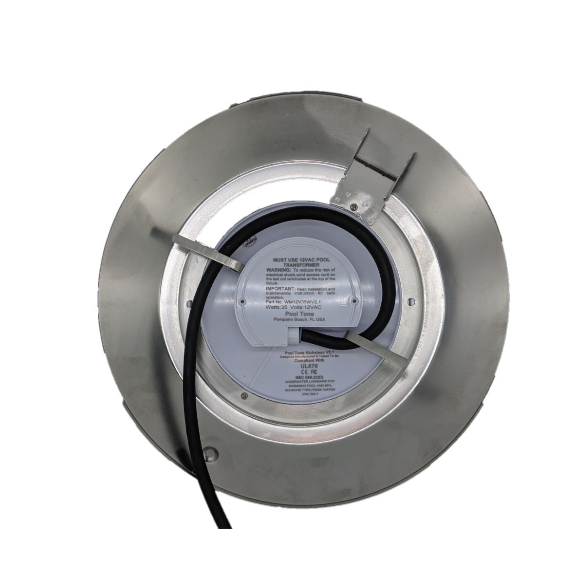 PoolTone Color LED Nicheless Wall Mount Pool Light 150 Ft 120V
